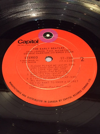 The Beatles : The Early Beatles (LP, Album, Comp)