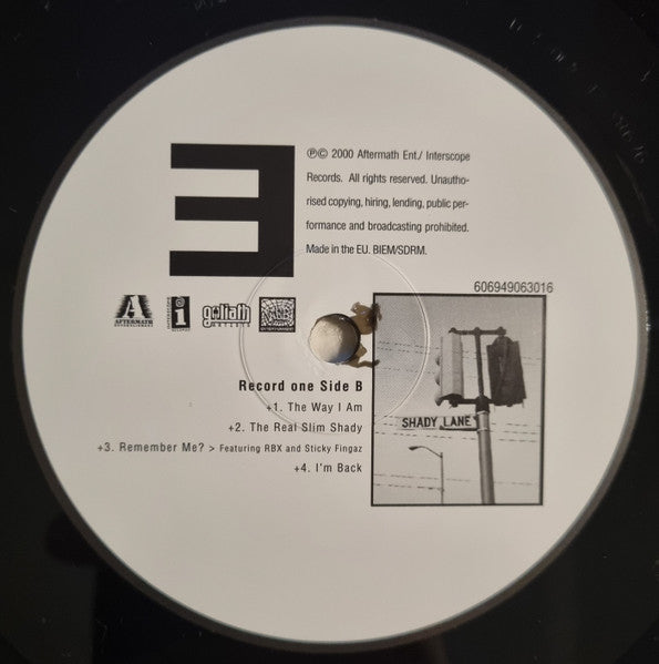 Eminem : The Marshall Mathers LP (2xLP, Album, RE)