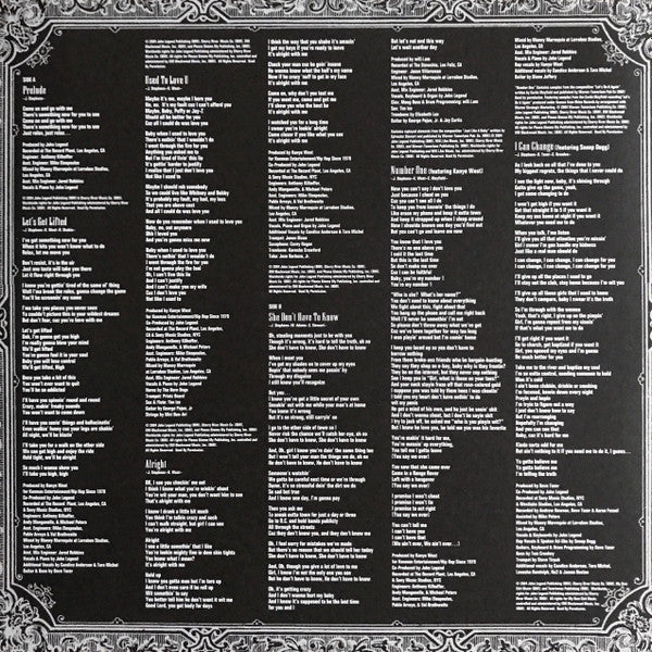 John Legend : Get Lifted (2xLP, Album, RE, 180)
