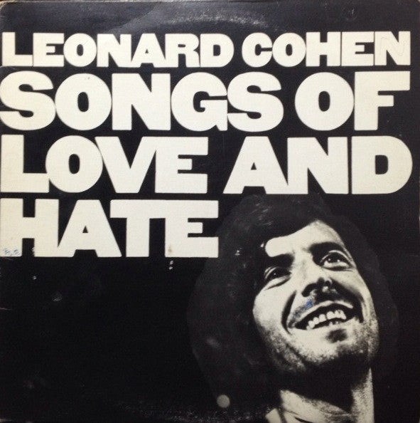 Leonard Cohen : Songs Of Love And Hate (LP, Album, RE)