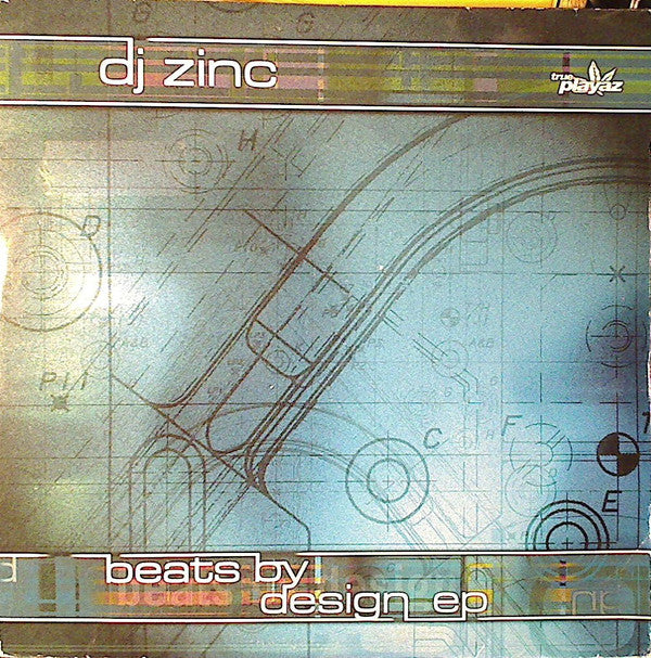 DJ Zinc : Beats By Design EP (3x12", EP)