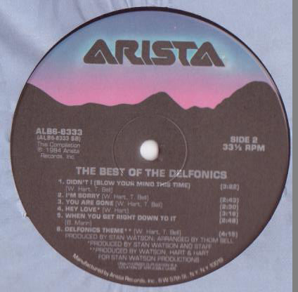 The Delfonics : The Best Of The Delfonics (LP, Comp)