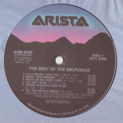 The Delfonics : The Best Of The Delfonics (LP, Comp)