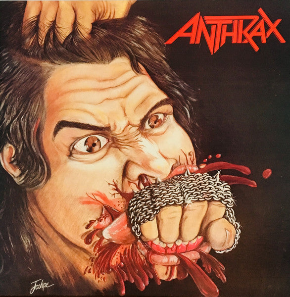 Anthrax : Fistful Of Metal (LP, Album, Bla)