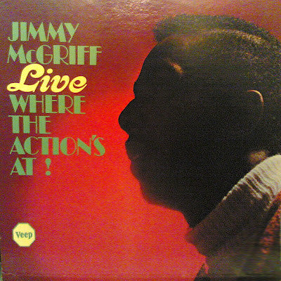 Jimmy McGriff : Live Where The Action's At (LP, Album)