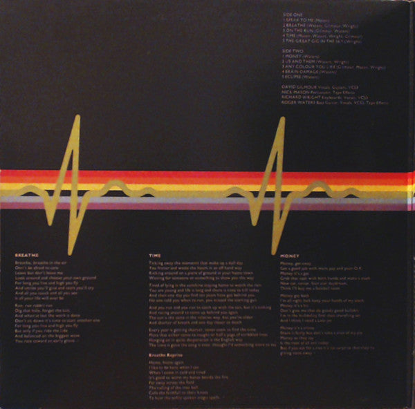 Pink Floyd : The Dark Side Of The Moon (LP, Album, RE, Gat)