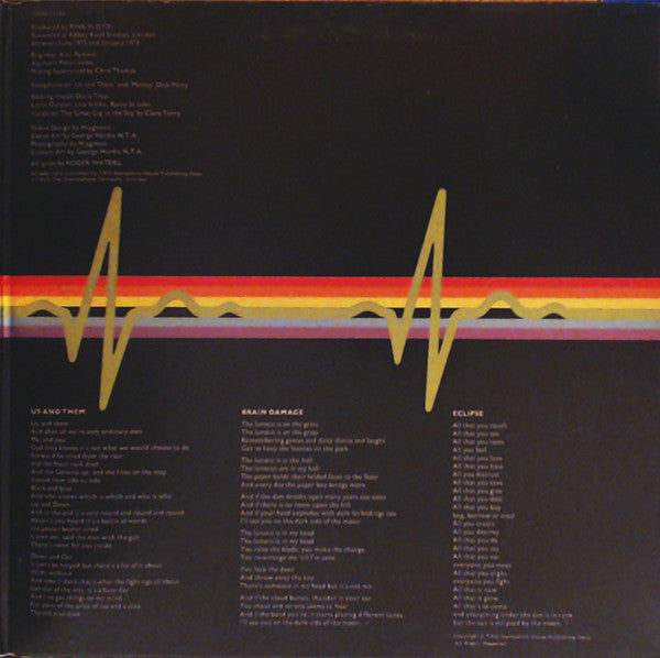 Pink Floyd : The Dark Side Of The Moon (LP, Album, RE, Gat)