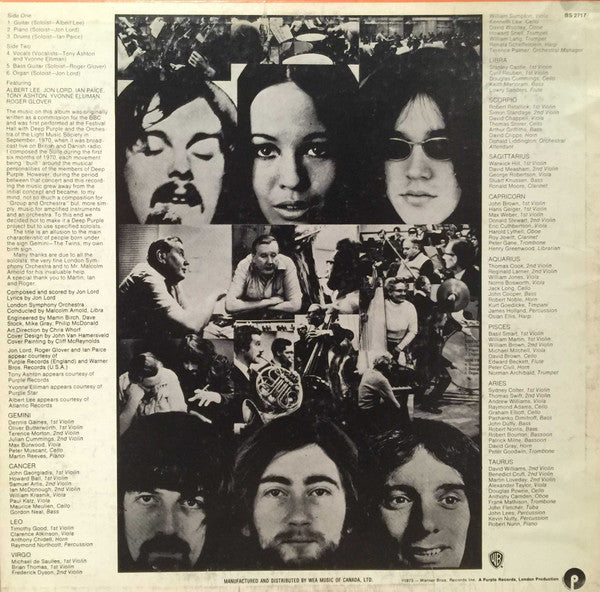 Jon Lord / London Symphony Orchestra : Gemini Suite (LP, Album)