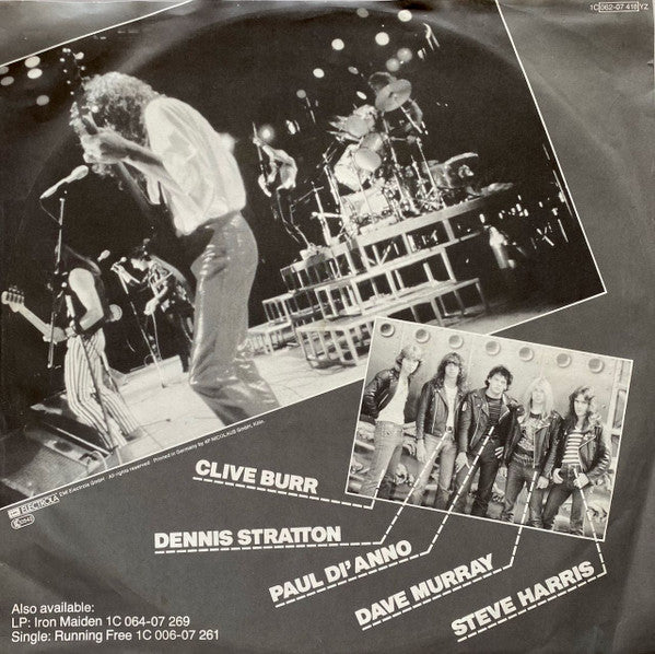 Iron Maiden : Women In Uniform (12", EP, Smo)