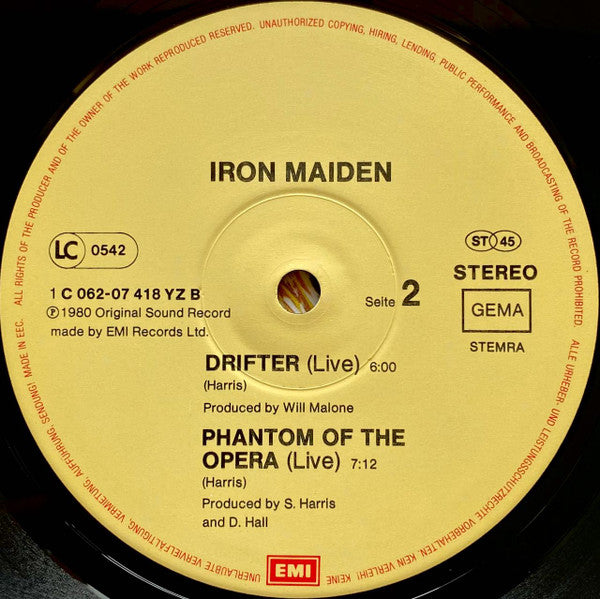 Iron Maiden : Women In Uniform (12", EP, Smo)