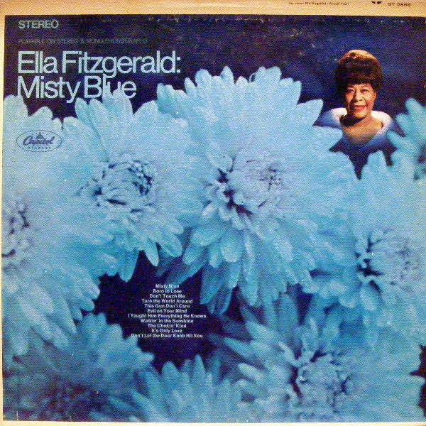 Ella Fitzgerald : Misty Blue (LP, Album)