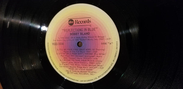 Bobby Bland : Reflections In Blue (LP, Album)