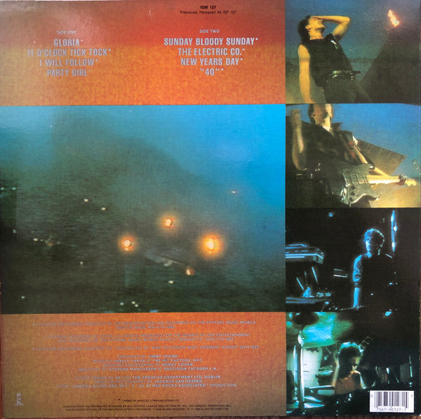 U2 : Live "Under A Blood Red Sky" (LP, MiniAlbum, RE, Ora)