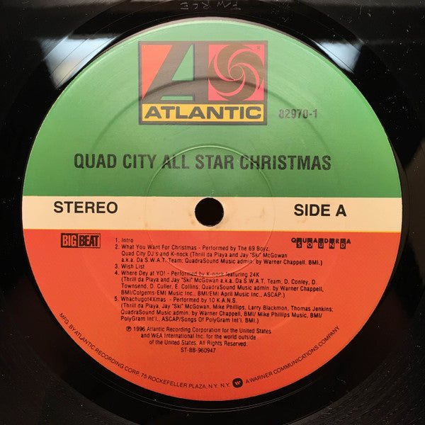Quad City All Star Christmas : All Star Christmas (2xLP, Album)