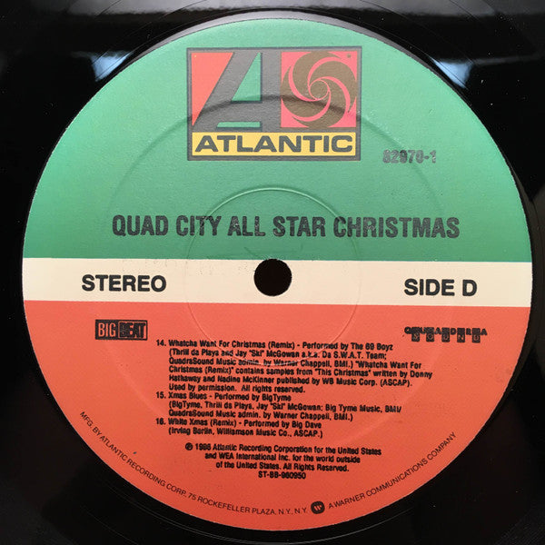 Quad City All Star Christmas : All Star Christmas (2xLP, Album)