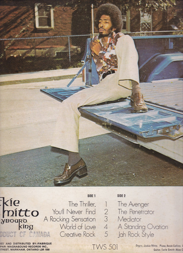 Jackie Mittoo : The Keyboard King (LP, Album, Red)