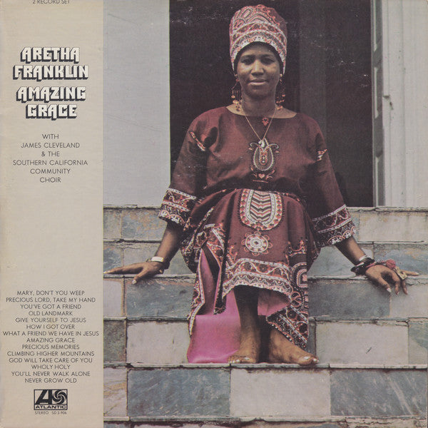 Aretha Franklin : Amazing Grace (2xLP, Album, RP, PR,)