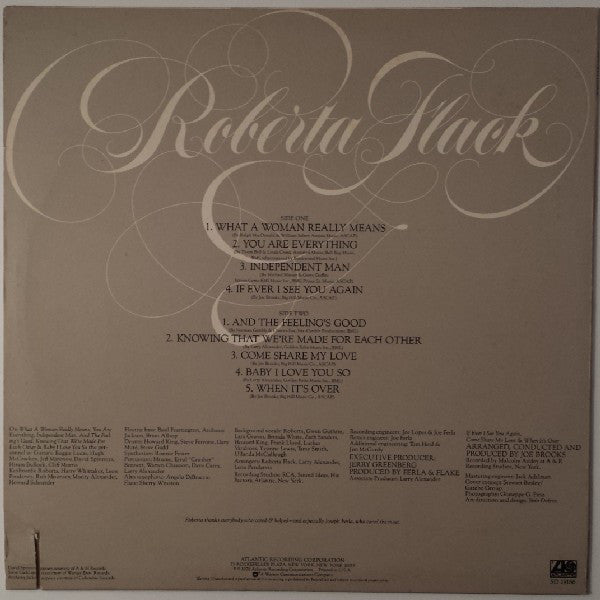 Roberta Flack : Roberta Flack (LP, Album, PR)