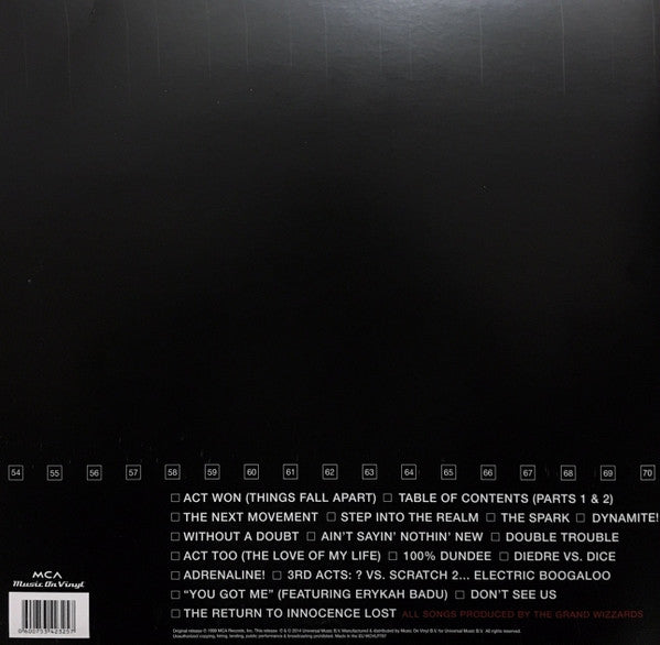 The Roots : Things Fall Apart (2xLP, Album, RE, 180)