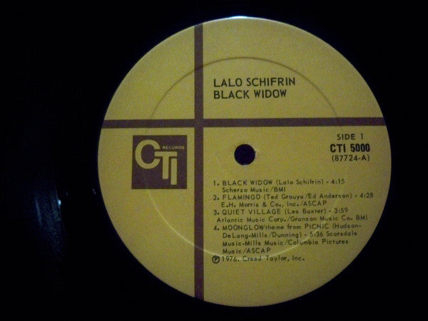 Lalo Schifrin : Black Widow (LP, Album)