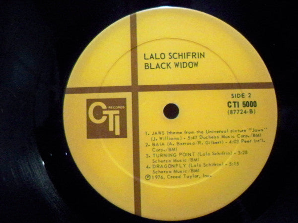 Lalo Schifrin : Black Widow (LP, Album)