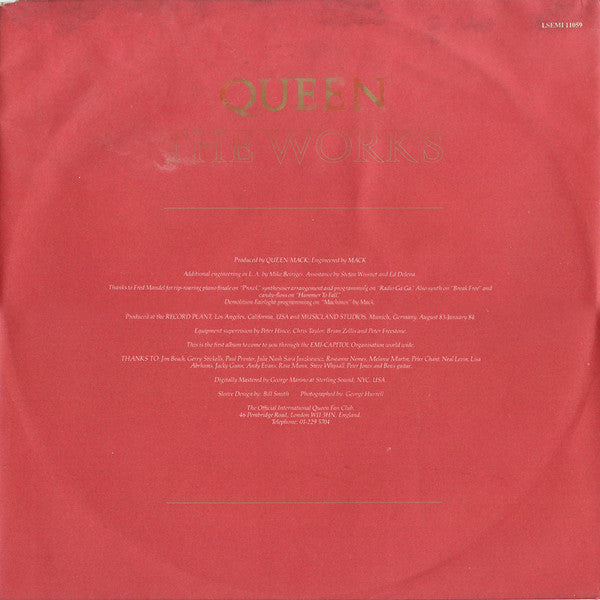 Queen : The Works (LP, Album)
