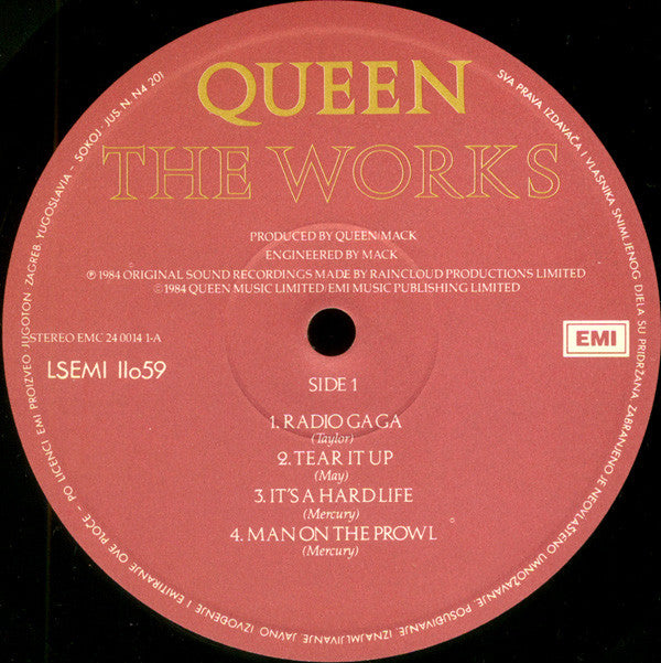 Queen : The Works (LP, Album)