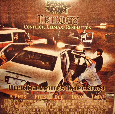 Souls Of Mischief : Trilogy: Conflict, Climax, Resolution (2xLP, Album)
