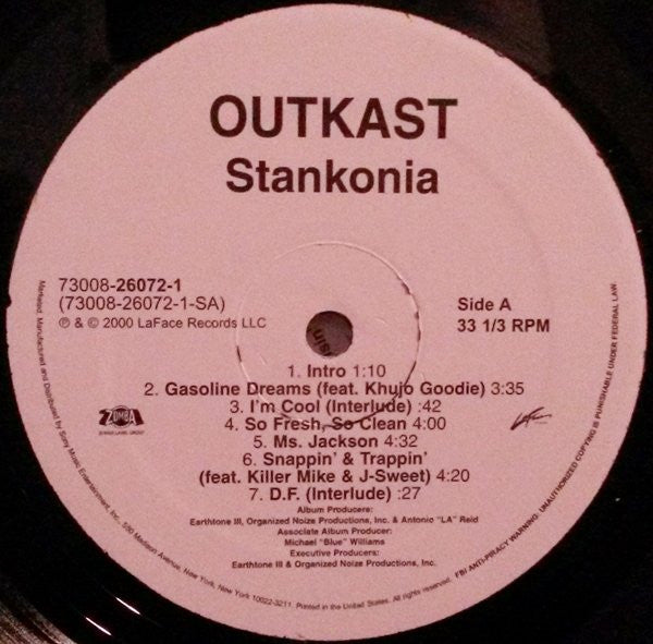 OutKast : Stankonia (2xLP, Album, RE)