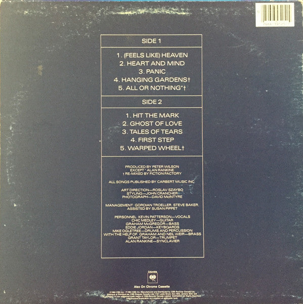 Fiction Factory : Throw The Warped Wheel Out (LP, Album)