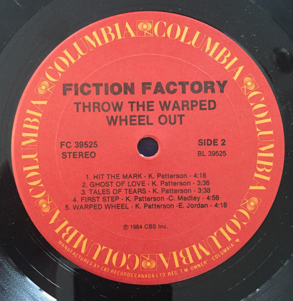 Fiction Factory : Throw The Warped Wheel Out (LP, Album)