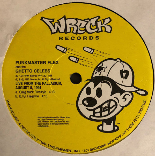 Funkmaster Flex & The Ghetto Celebs : Nuttin But Flavor (12")
