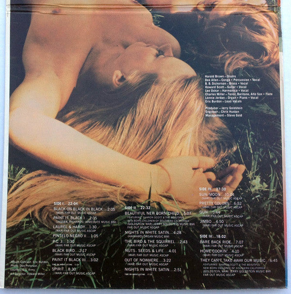 Eric Burdon & War : The Black-Man's Burdon (2xLP, Album, Gat)