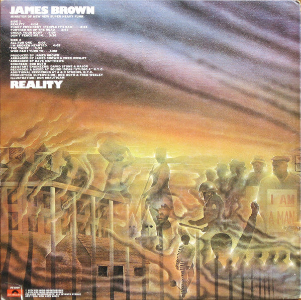 James Brown : Reality (LP, Album, All)