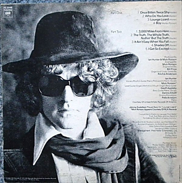 Ian Hunter : Ian Hunter (LP, Album)