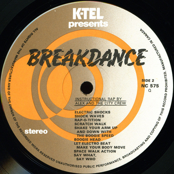 Various / Alex And The City Crew : Breakdance (LP)