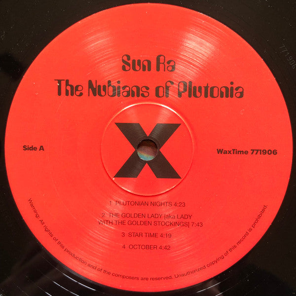 Sun Ra : The Nubians Of Plutonia (LP, Album, RE, RM)