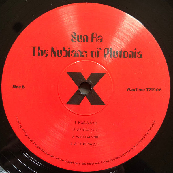 Sun Ra : The Nubians Of Plutonia (LP, Album, RE, RM)