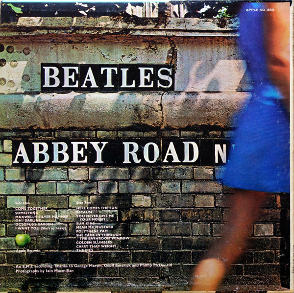 The Beatles : Abbey Road (LP, Album, RE, Win)