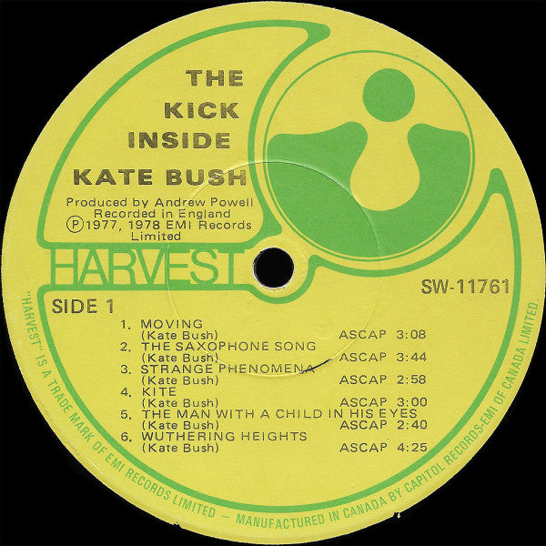 Kate Bush : The Kick Inside (LP, Album)