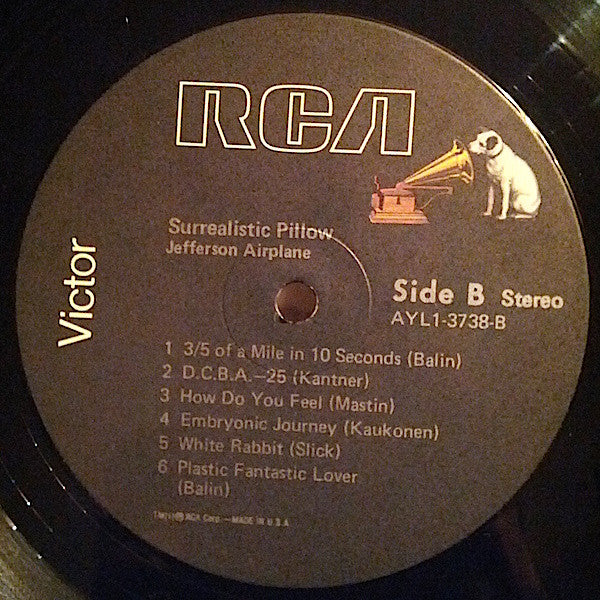 Jefferson Airplane : Surrealistic Pillow (LP, Album, RE, Ind)