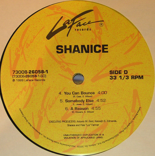 Shanice : Shanice (2xLP, Album)