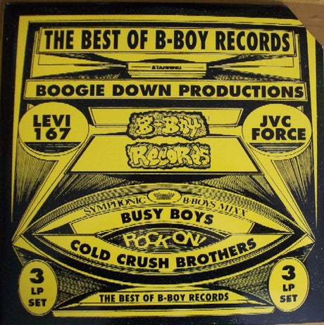 Various : The Best Of B-Boy Records (3xLP, Comp)