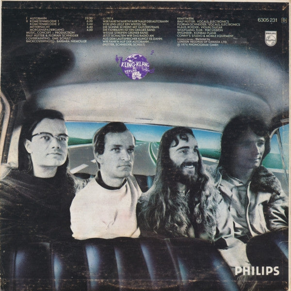 Kraftwerk : Autobahn (LP, Album)