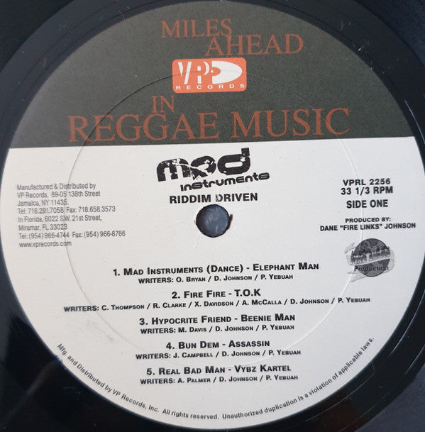 Various : Mad Instruments (2xLP, Comp)