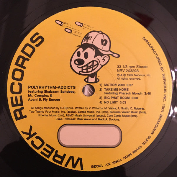 Polyrhythm Addicts : Rhyme Related (12", EP)