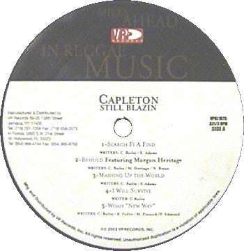 Capleton : Still Blazin (2xLP, Album)