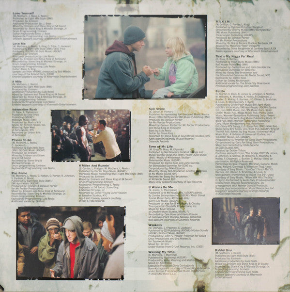 Various : Music From And Inspired By The Motion Picture 8 Mile (2xLP, Comp)