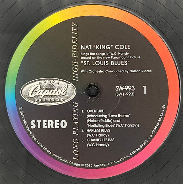 Nat King Cole : St. Louis Blues (2xLP, Album, RE, RM, 180)