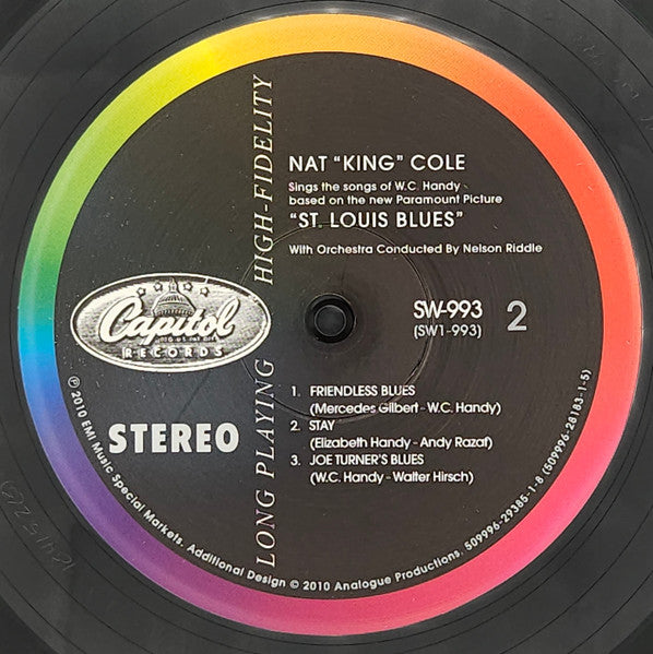 Nat King Cole : St. Louis Blues (2xLP, Album, RE, RM, 180)